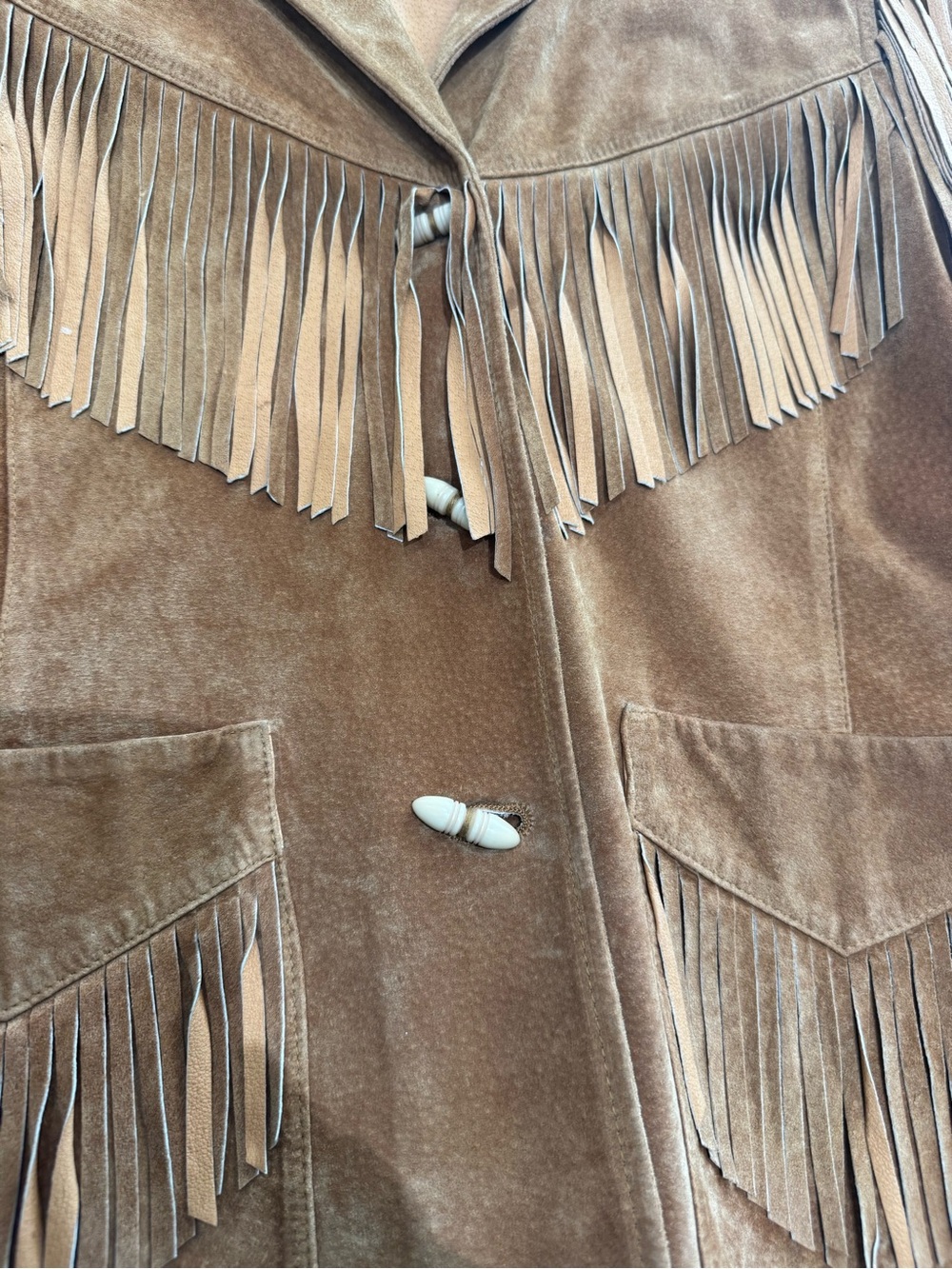 PRICE DROP: LAUREN-RL EST 1967(VTG), M, soft SUEDE EXTERIOR/LEATHER INTERIOR JKT - Picture 8 of 13